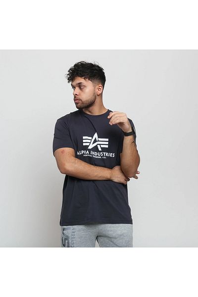 Alpha Industries Ανδρικό σκούρο μπλε t-shirt Alpha Industries Basic T Navy
