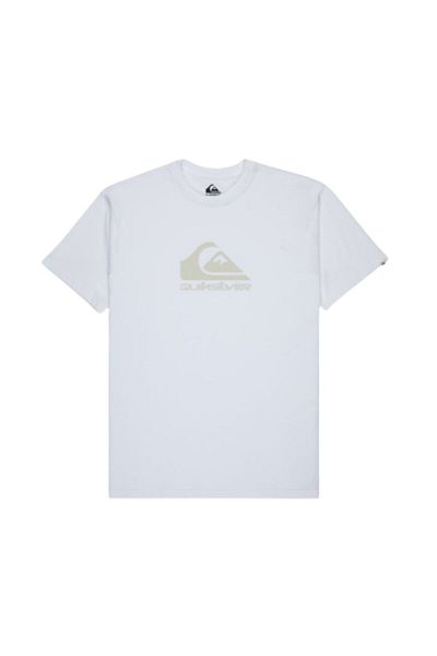 Quiksilver Ev Comp Logo Herren Weißes T-Shirt Herren T-Shirt Eqyzt08072