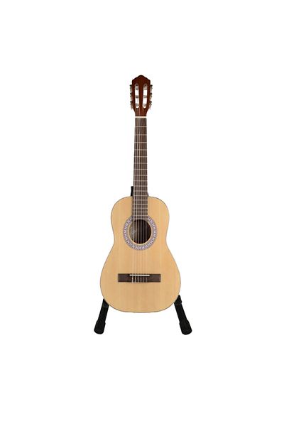 Depox Ideallstore® Classical Guitar, 95 Cm, Wood, Stand Included