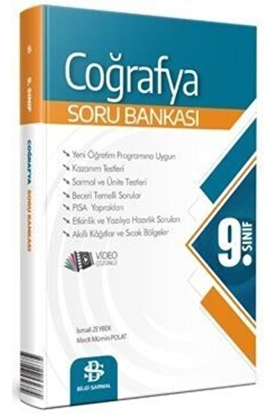 Bilgi Sarmal Yayınları Bilgi Sarmal 9. Sınıf Coğrafya Soru Bankası