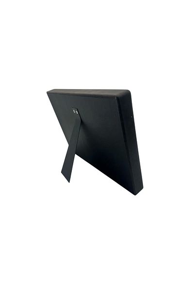 MeGass Dekor Suede Fabric Dakka Model Smoked Color 34-24 cm Set of Three Table Stand with Legs