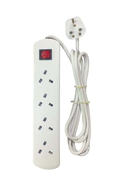Mishkat Power Extension 5m Cable 4 Sockets 3500w