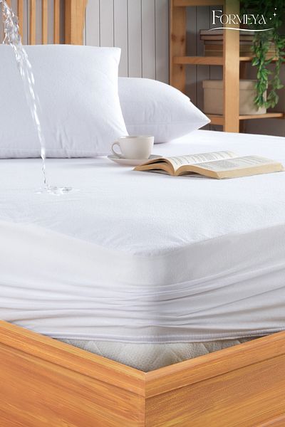 Formeya Protector de saltea impermeabil cu margine completă micro