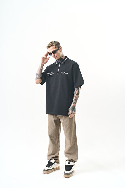 Respire Чоловічі футболки Isparta Oversize Фума