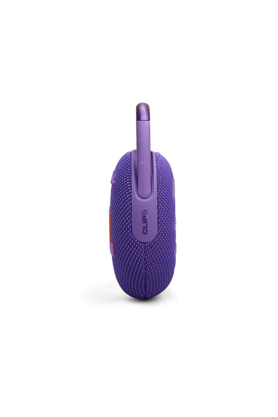 JBL JBL Clip 5 Ultra-Portable Bluetooth Speaker with Waterproof Design and Enhanced Bass – Purple