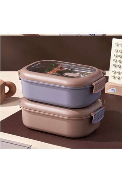 DTAB Compartmented Stainless Steel Food Box
