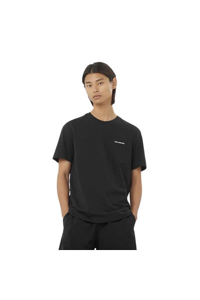 Salomon Ανδρικό T-Shirt LOGO Deep Black LC2526200