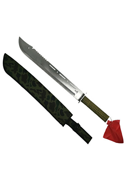 Depox Lovecký meč IdeallStore, samurajská čepel, textilní rukojeť, 67 cm, dár...