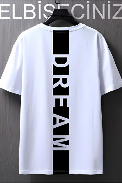 VİZYON İKRA Μπλουζάκι Unisex με στάμπα στην πλάτη DREAM