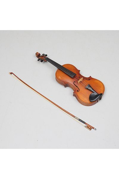 Depox Classical Violin, Wood, Size 1/4, Brown
