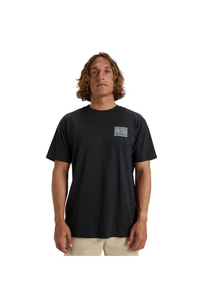 BİLLABONG Billabong Billabong Crayon Wave Men's Black T-Shirt Men's T-Shirt Ebyzt00292