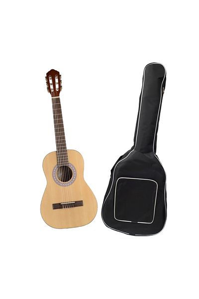 Depox Ideallstore® Classical Guitar, 95 Cm, Wood And Case Included