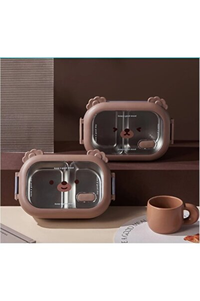 DTAB Compartmented Stainless Steel Food Box