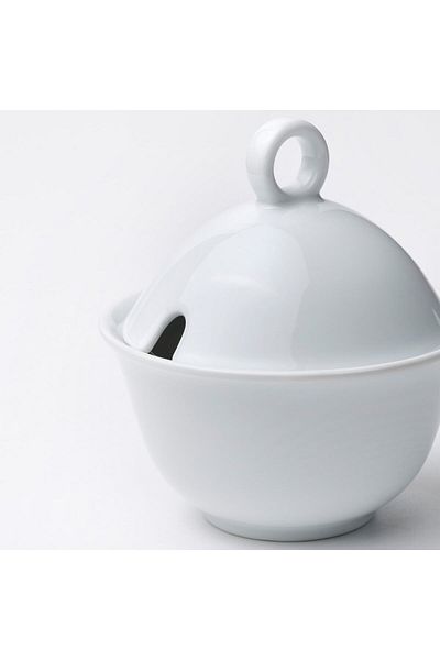 IKEA UPPLAGA Sugar bowl, white