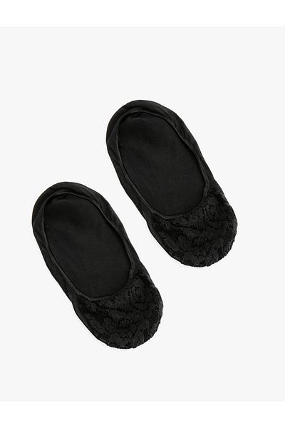 Koton Textured Ballerina Socks