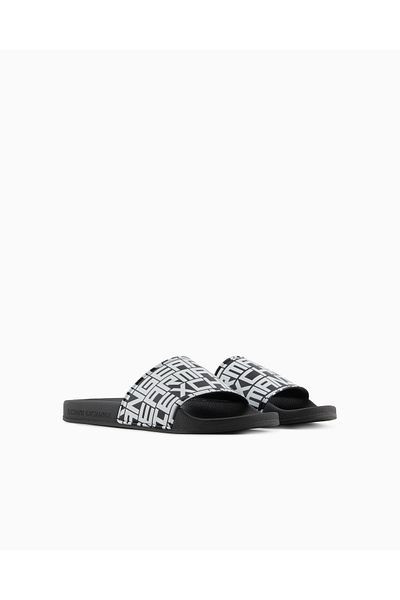 Armani Exchange Scaun pentru bărbați cu logo-ul de top Surface Sahra-Black XUP004 XV679-N814