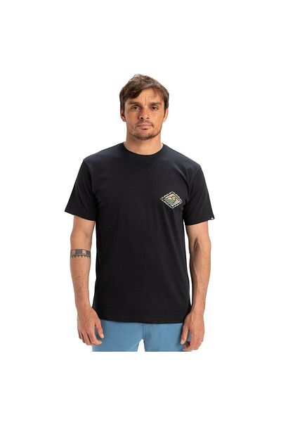 Quiksilver Evo Future Islands Men's Black T-Shirt Men's T-Shirt Eqyzt08038