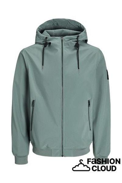 Jack & Jones Jachetă Softshell pentru bărbați, impermeabilă, de 3000 mm