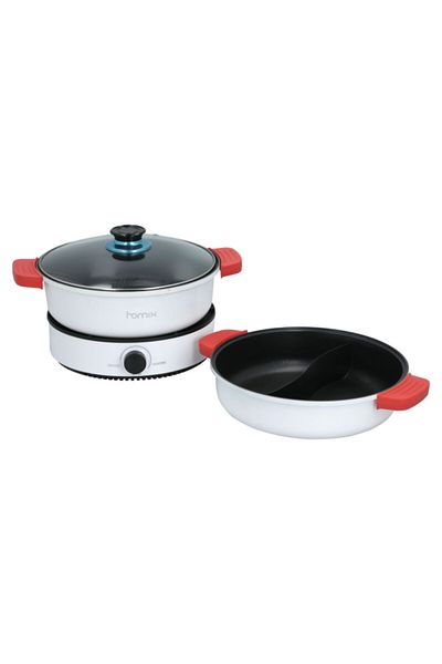 HOMİX 1400W Multi-Functional Durable and Elegant Cooking Pan