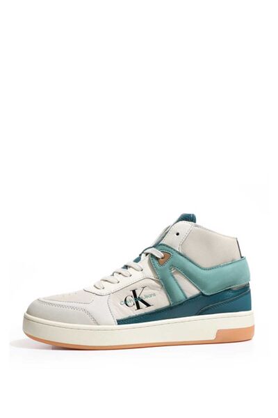 Calvin Klein حذاء رياضي Basket Cupsole متوسط ​​الارتفاع