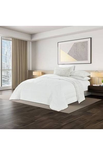 Canon Canon Yara velvet double bedspread, 6 pieces, with fixed filling