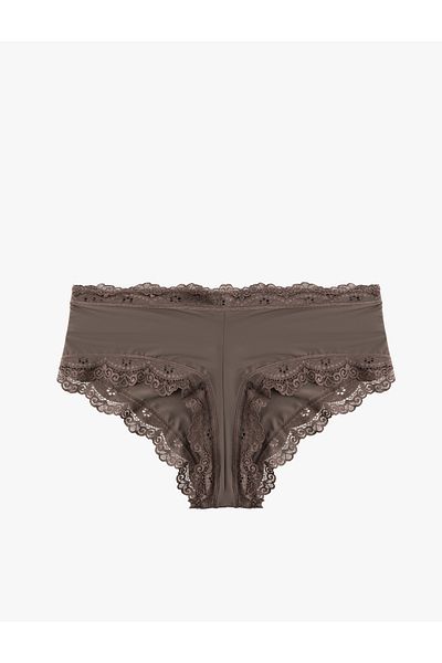 Koton Lace Detailed High Waist Hipster Women's Panties
