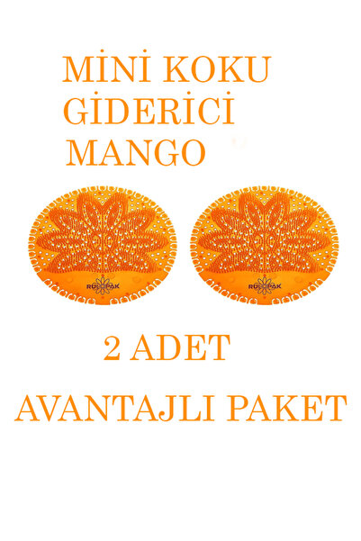 Rulopak Mini Lavabo Pisuvar Süzgeci Koku Giderici Mango 2'li