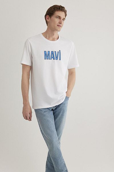 Mavi M066842-620 Ανδρικό μπλουζάκι με λογότυπο