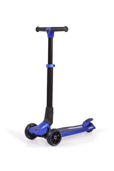 OEM Trotineta pliabila copii 3-5 Ani, Lamborghini Blue, cadru din aluminiu, r...
