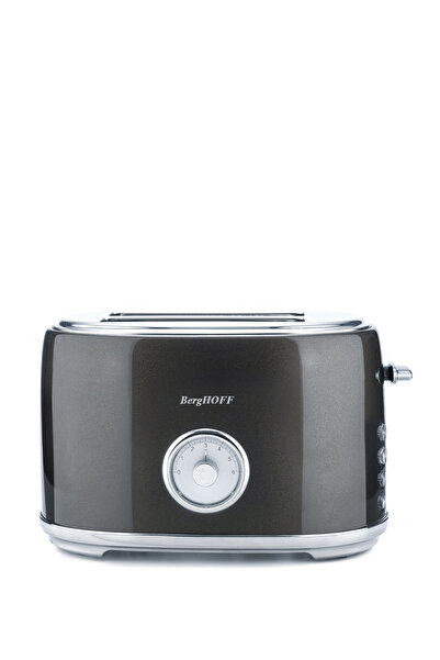 Berghoff Gem Metallic Gray Two Slice Toaster