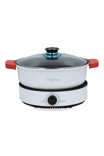 HOMİX 1400W Multi-Functional Durable and Elegant Cooking Pan