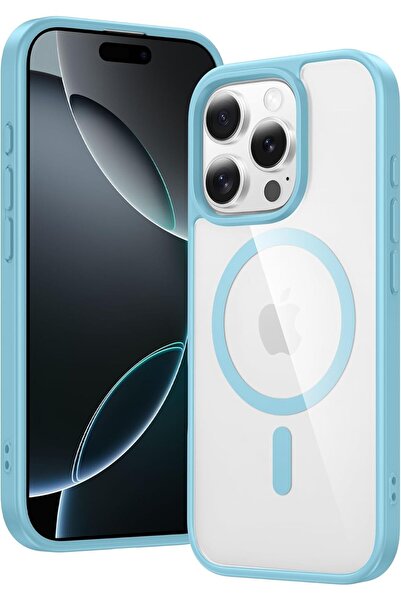 AWH جراب iPhone 16 Pro: مغناطيسي، بدرجة عسكرية، مقاوم للصدمات، غطاء رفيع سماو...