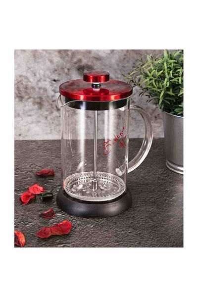 Berlinger Haus Tea and Coffee French Press 800 ml Burgundy Metallic Line