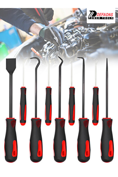 DEFAONS مجموعة أدوات الخطاف والاختيار من 9 قطع بأطوال تتراوح من 3 إلى 10 بوصا...