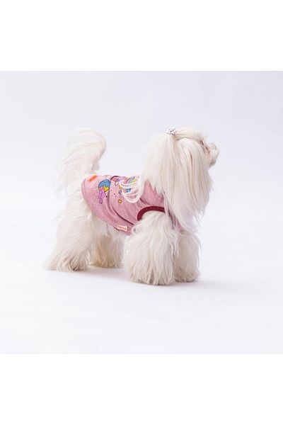Pawstar Pink Space Time Cat Dog T-Shirt - Cat Dog Apparel
