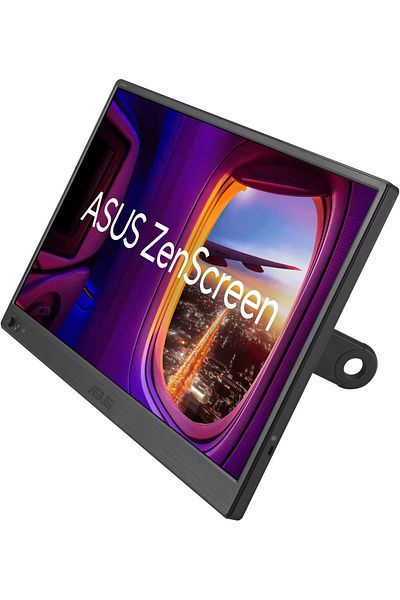 ASUS ZenScreen MB169CK 15.6" Portable Full HD IPS Monitor with USB-C, Mini-HDMI, and Kickstand