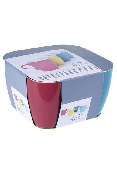 Excellent Houseware Set cani 4 gresie 340 ml