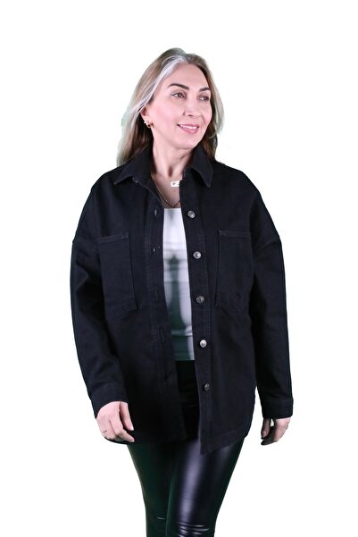 BALİNS Kadın Oversize Kot Ceket 2L/6420