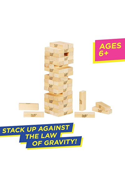 Hasbro Gaming Hasbro Classic Jenga Game with Genuine Hardwood Blocks