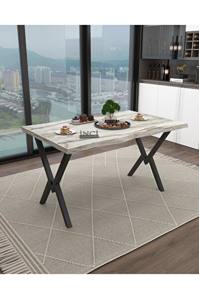 İnci KÜTÜK GÖRÜNÜMLÜ LÜKS MDF MASA