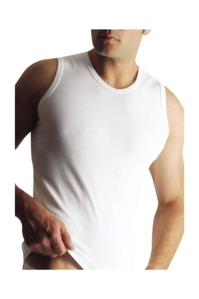 YILDIZ Tricou modal cu decolteu în V pentru bărbați - mânecă zero, pachet de 3 - 380-381