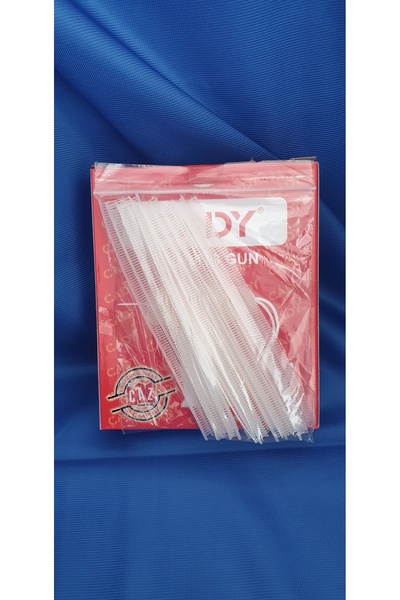 CADY CAZ Türban Gelinlik Tabancası(901X) ve 1000 adet(10 Soket) 5mm Naylon Kılçık