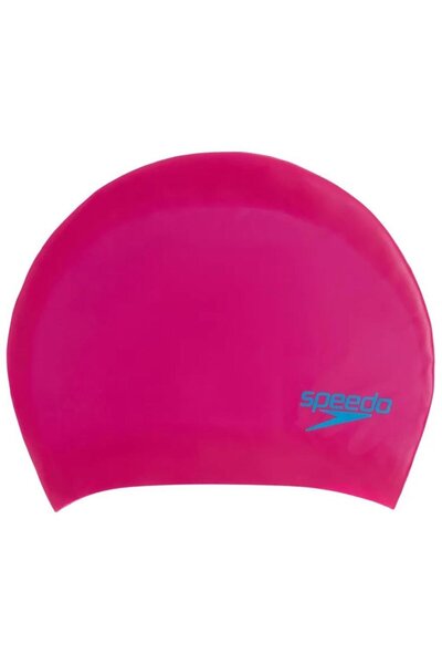 SPEEDO Long Hair Silikon Çocuk Yüzücü Bonesi
