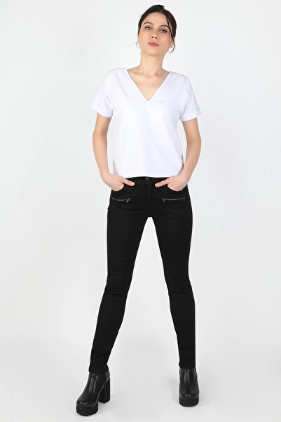 BALİNS Kadın Kot Pantolon Siyah