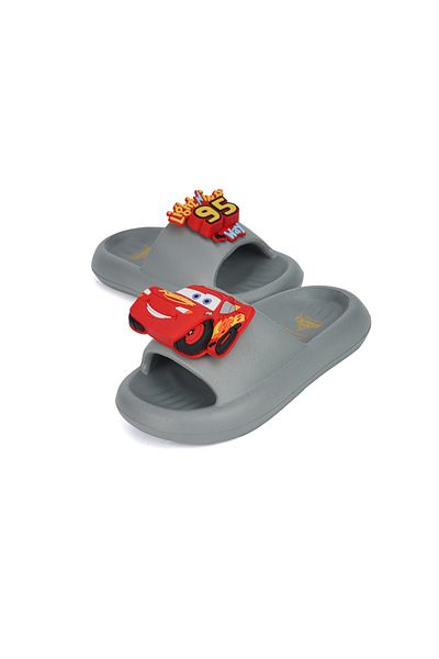 URBAN HAUL Boys Disney Cars Print Slip on Sliders For Kids Suitable for Daily Use