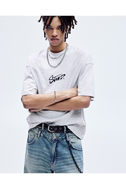 Pull & Bear Kısa kollu STWD t-shirt