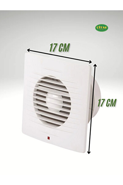 ÇİTAŞ 120 MM (12 CM) NEM-RUTUBET ENGELLEYİCİ BANYO-WC HAVALANDIRMA ASPİRATÖRÜ
