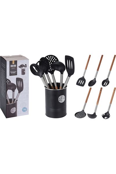Berlinger Haus Ustensile de bucatarie in set stand de 7 BISTRO