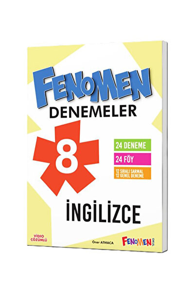 fenomen okul 8. Sınıf Lgs Ingilizce Denemeler (24 DENEME)