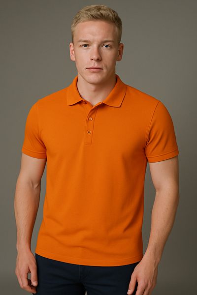 KaeLaurean Men's Polo Neck T-shirt